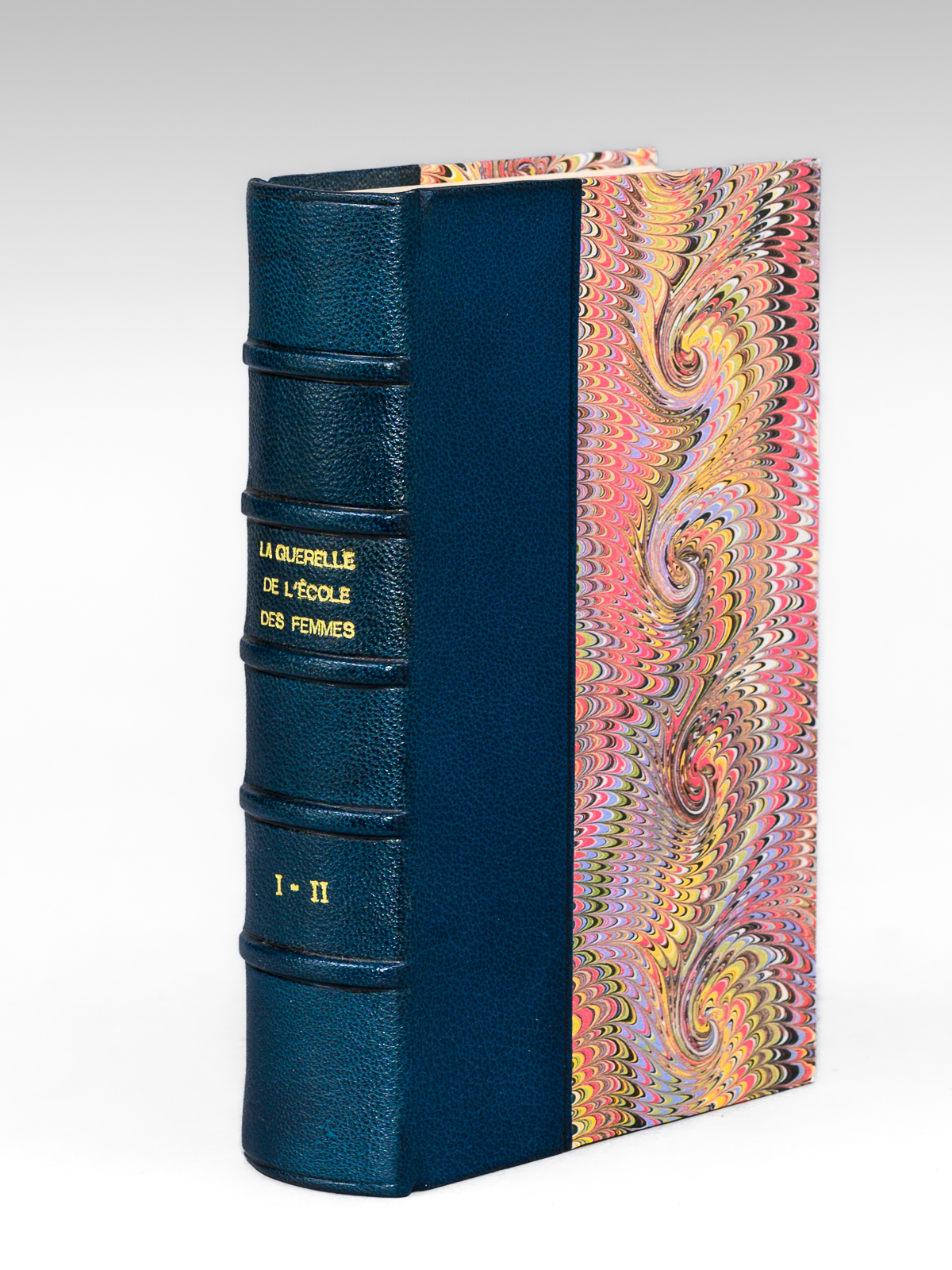 photo n°12 : La querelle de l'Ecole des Femmes (complet en 2 tomes, reliés en un volume), comédies de Jean Donneau de Visé, Edme Boursault, Charles Robinet, A. J. Montfleury, Jean Chevalier, Philippe de La Croix