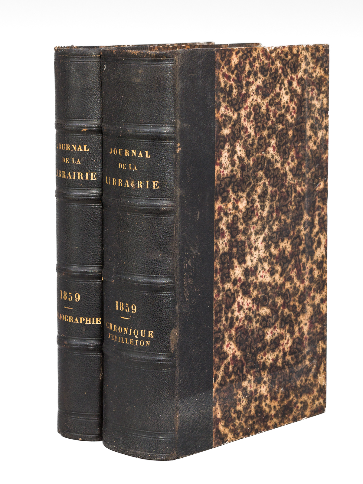 photo n°20 : Journal Général de l'Imprimerie et de la Librairie , Deuxième Série. Tome III. Année 1859 , 48e année (3 parties en 2 vol., complet) : Première Partie Bibliographie ; Deuxième Partie, Chronique : Tro