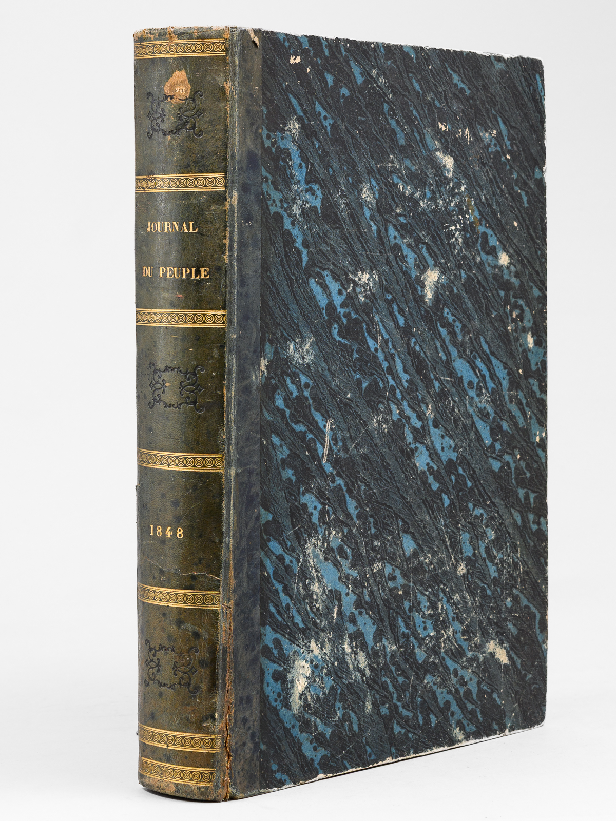 photo n&deg;10 : Journal du Peuple. Paraissant tous les jours (290 num&eacute;ros du N&deg; 1 du Jeudi 2 mars 1848 au n&deg; 291 du Jeudi 28 d&eacute;cembre 1848 - Ann&eacute;e 1848 compl&egrave;te sauf le n&deg; 272 du 9 d&eacute;cembre)