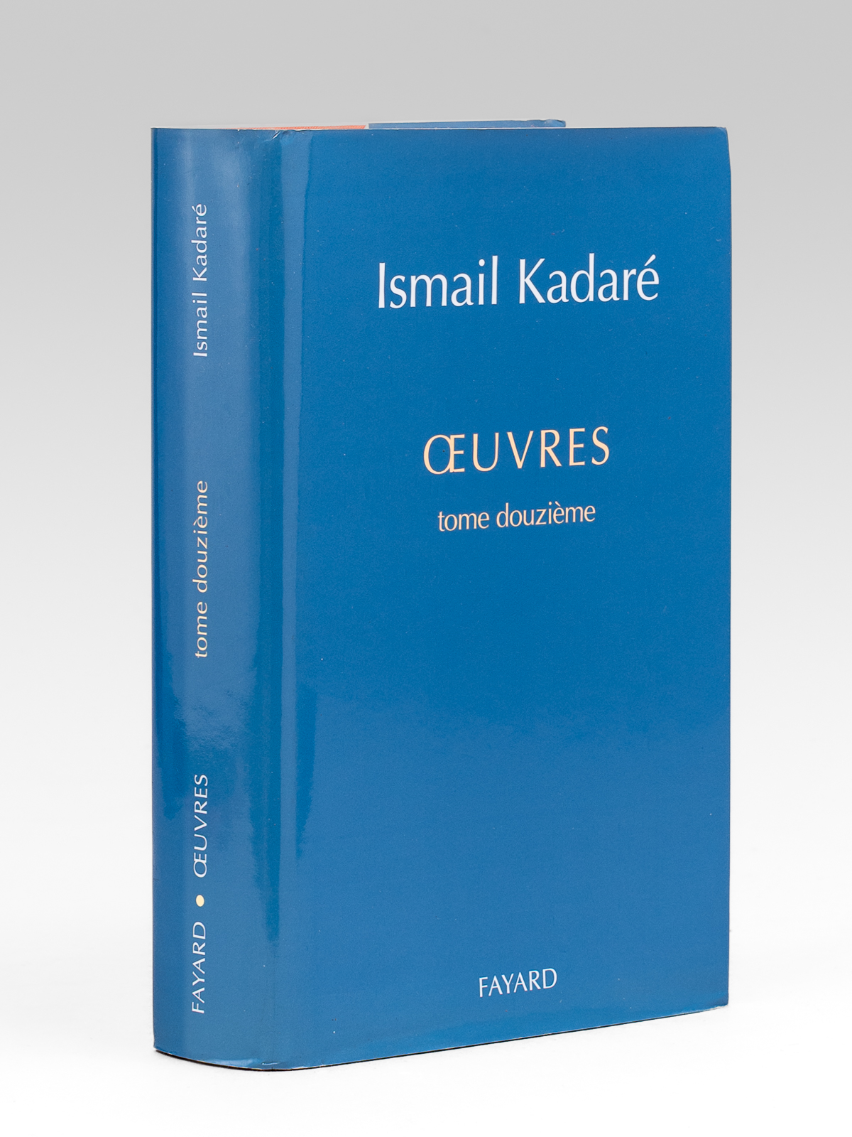 photo n&deg;11 : Oeuvres (Tome 12 ) [ Livre d&eacute;dicac&eacute; par l'auteur &agrave; Maurice Druon ] La Fille d'Agamemnon - Le Successeur - Le Chevalier au Faucon - Histoire de l'Union des Ecrivains - L'Envol du dernier migrateur - Vie, jeu et mort de Lul Mazrek