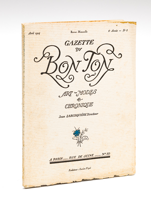 photo n°13 : Gazette du Bon Ton. Art - Modes & Chronique. Avril 1924  - 6e Année - Numéro 8 - Revue Mensuelle