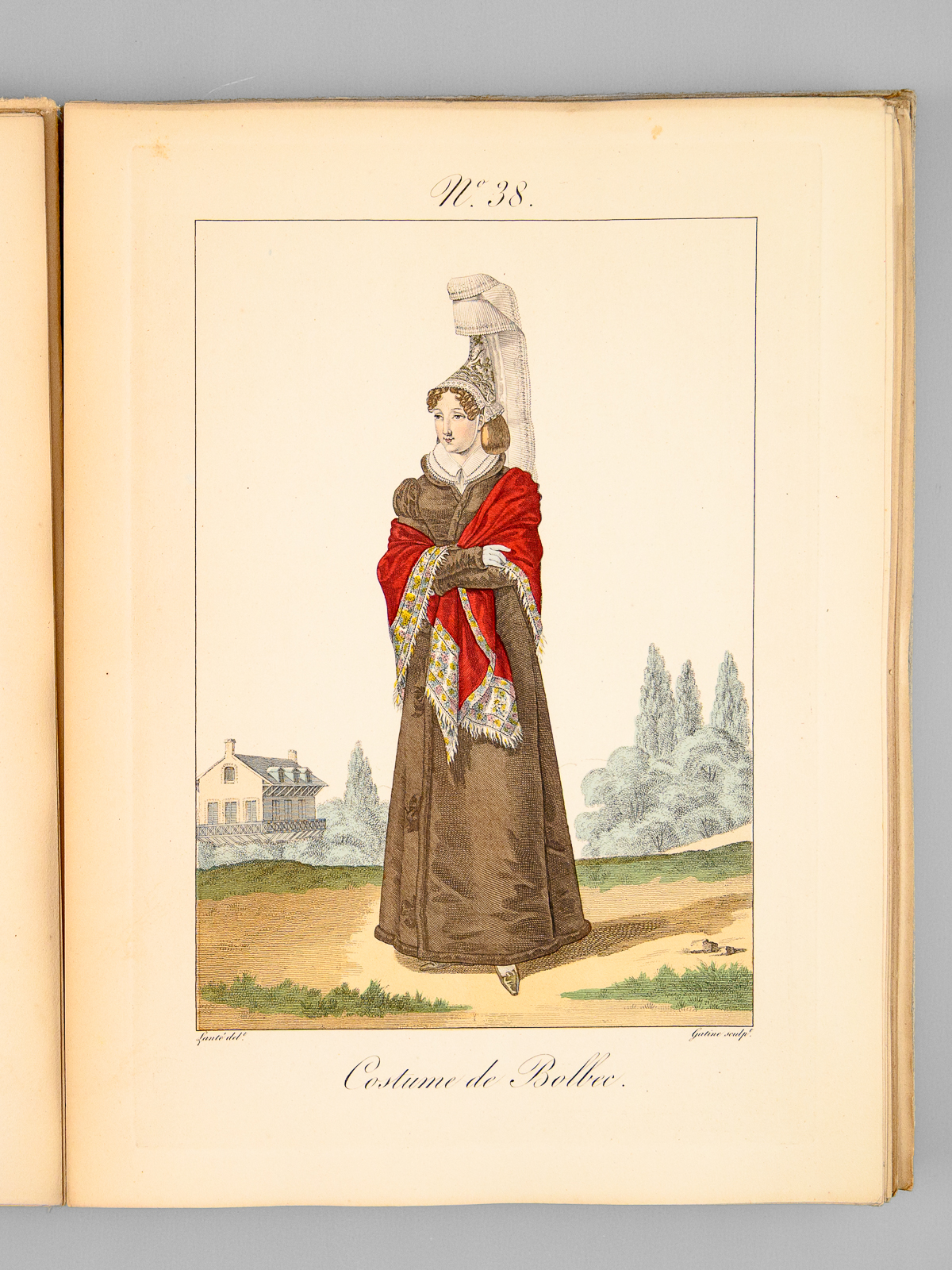photo n°16 : Cent cinq Costumes des Départemens de la Seine Inférieure, du Calvados, de la Manche et de l'Orne [ Costumes des Femmes du Pays de Caux, et de plusieurs autres parties de l'ancienne province de Normandie ; dessinés la plupart par M. L