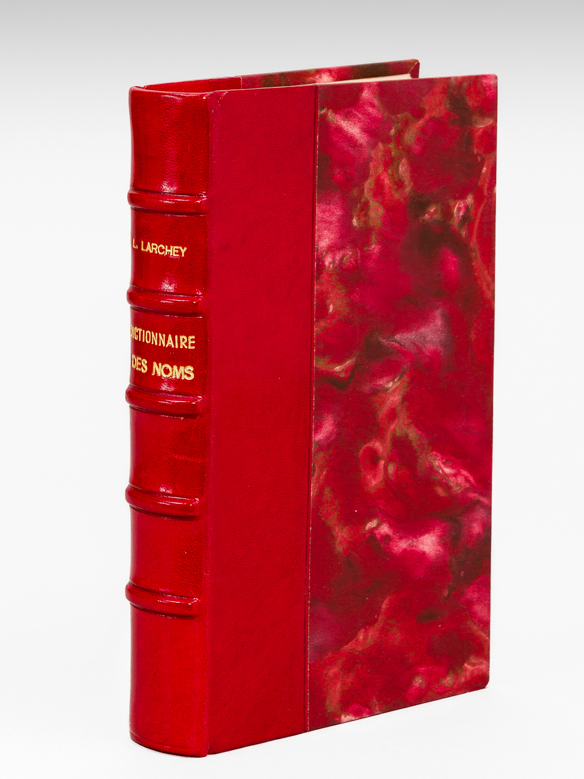photo n°12 : Dictionnaire des Noms contenant la recherche étymologique des formes anciennes de 20,200 noms relevés sur les Annuaires de Paris [ Edition originale ]