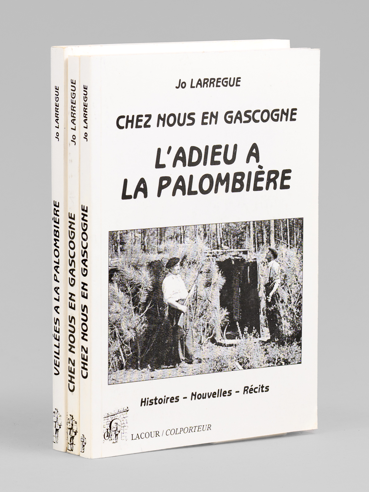 photo n&deg;14 : Chez nous en Gascogne. Histoires - Nouvelles - r&eacute;cits (3 Tomes - Complet) [ Livre d&eacute;dicac&eacute; par l'auteur ] Tome 1 : A l'ombre de ma palombi&egrave;re. ; Tome  2 : Veill&eacute;es &agrave; la Palombi&egrave;re ; Tome 3 : L'Adieu &agrave