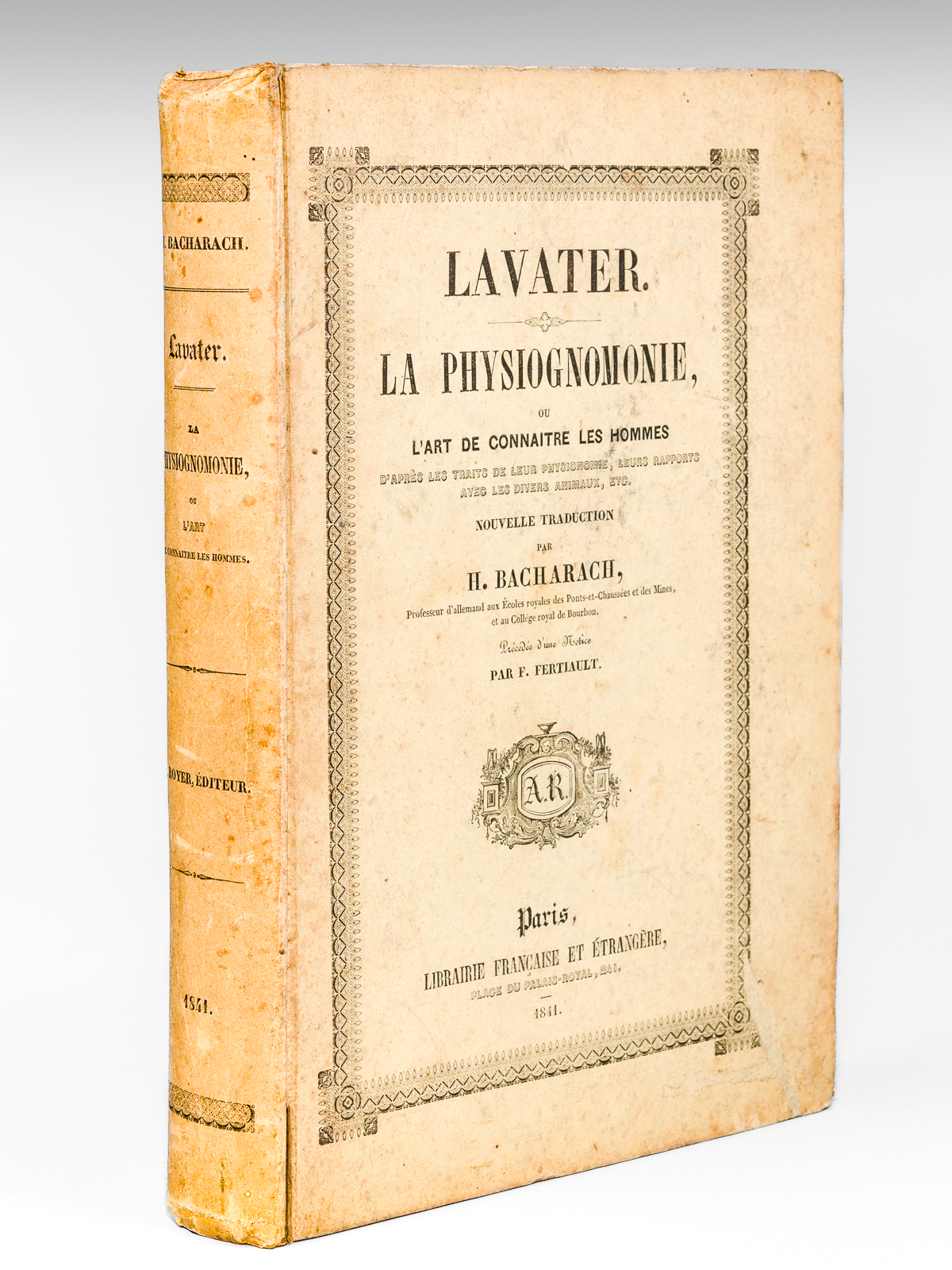 photo n°13 : La Physiognomonie, ou l'art de connaître les hommes, d'après les traits de leur physionomie, leurs rapports avec les divers animaux, leurs penchans, etc.