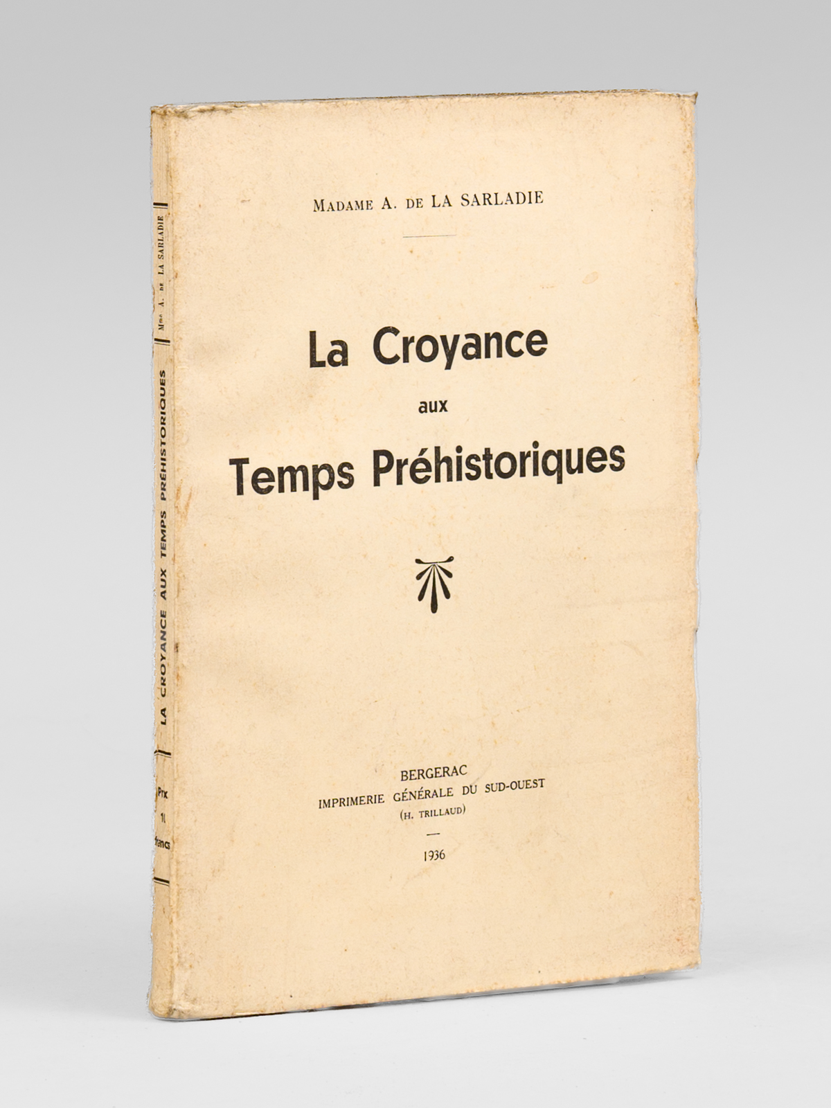 photo n&deg;7 : La croyance aux temps pr&eacute;historiques