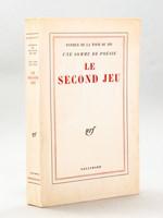 photo n&deg;9 : Le Second Jeu - Une somme de Po&eacute;sie II [ Livre d&eacute;dicac&eacute; par l'auteur &agrave; Jean Paulhan ]