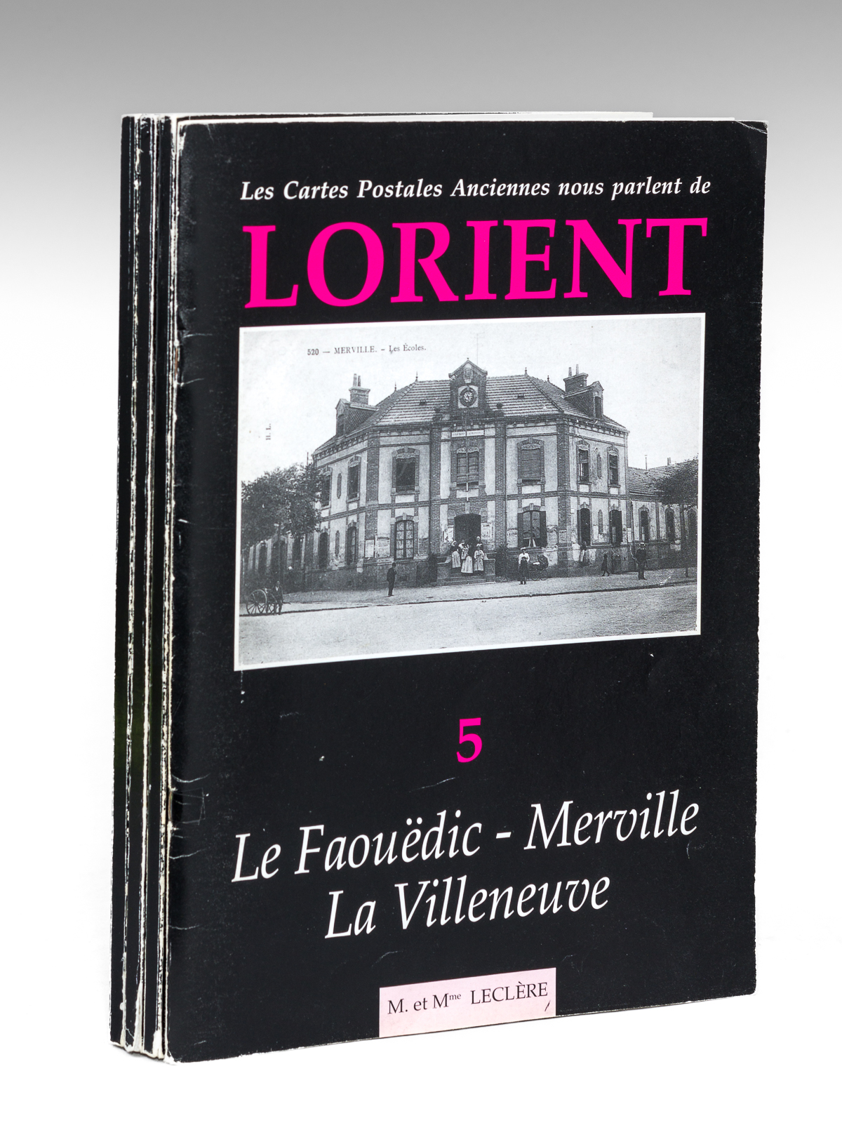 photo n°7 : Les Cartes Postales Anciennes nous parlent de Lorient [ lot de 4 numéros ] 5 Le Faouëdic-Merville, La Villeneuve ; 6. Place du Morbian et rues voisines ; 7. Place St-Louis, Place Bisson, Cours de la Bôve - Rue de la Comédie, Cours