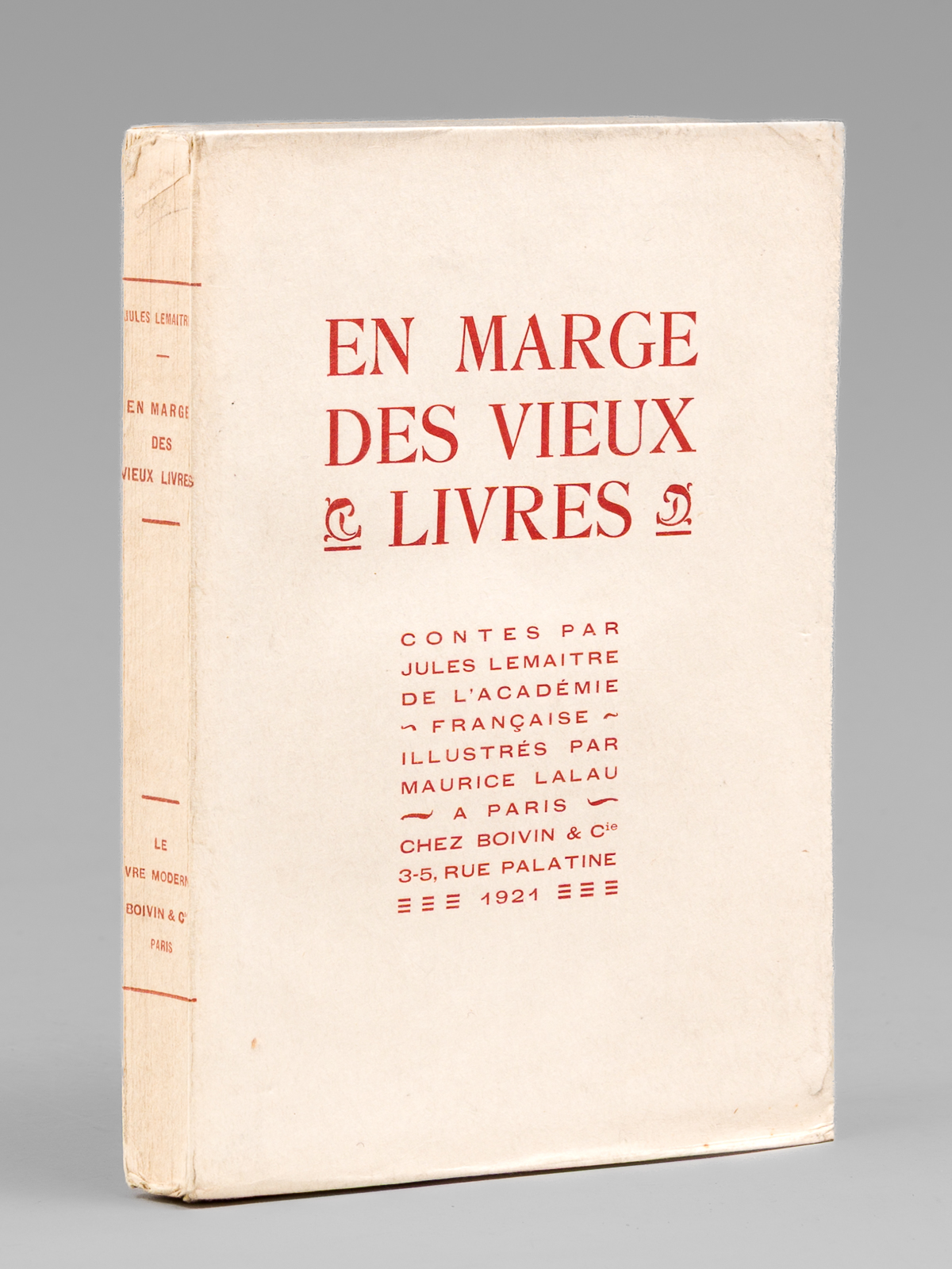photo n°10 : En Marge des Vieux Livres [ Exemplaire sur japon ancien ]
