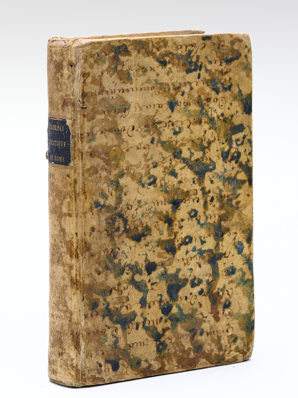 photo n°10 : Tableau Politique, Religieux et Moral de Rome et des Etats Ecclésiastiques, accompagné de Notes analogues au sujet, & à la nouvelle Constitution de la France [ Edition originale ]