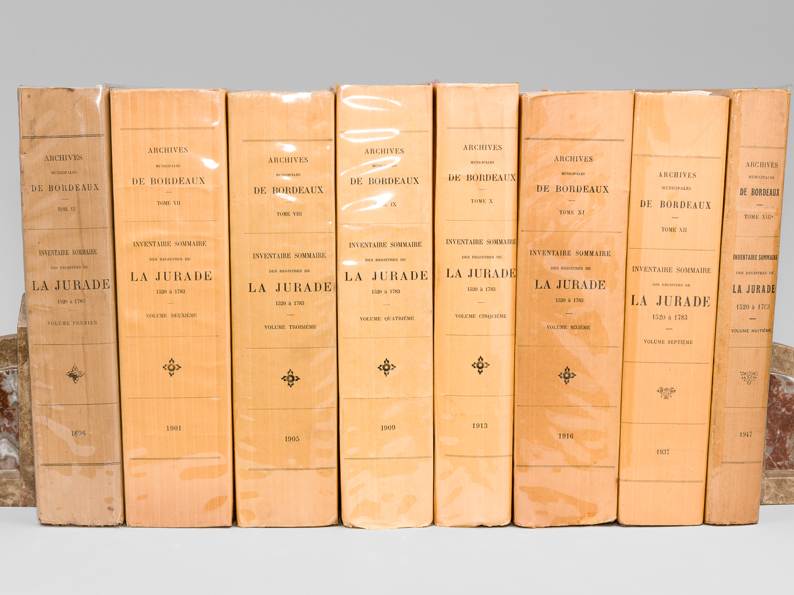 photo n°8 : Inventaire Sommaire des Registres de La Jurade 1520 à 1783 (8 Volumes - Complet) [ Edition originale ]
