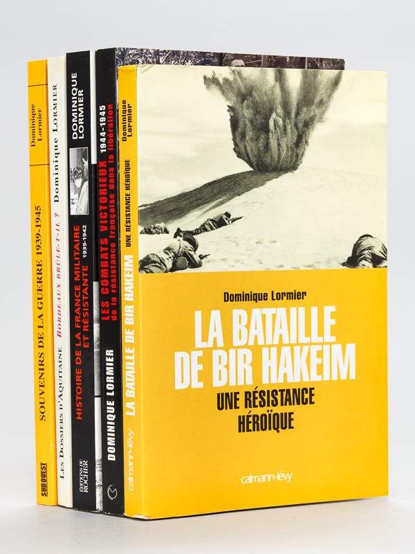 photo n°19 : [ Lot de 5 livres dédicacés par l'auteur ] Souvenirs de la Guerre 1939-1945 ; La Bataille de Bir-Hakeim. Une résistance héroïque ; Les Combats Victorieux de la résistance française dans la libération 1