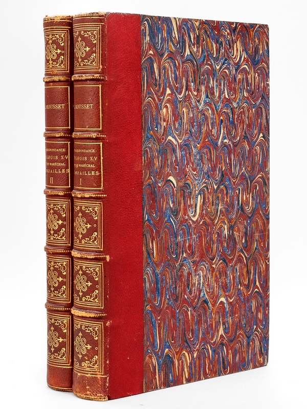 photo n°11 : Correspondance de Louis XV et du Maréchal de Noailles (2 Tomes - Complet) [ Exemplaire annoté par Sainte-Beuve ] publié par ordre de Son Excellence Le Maréchal Comte Randon d'après les manuscrits du dépôt de