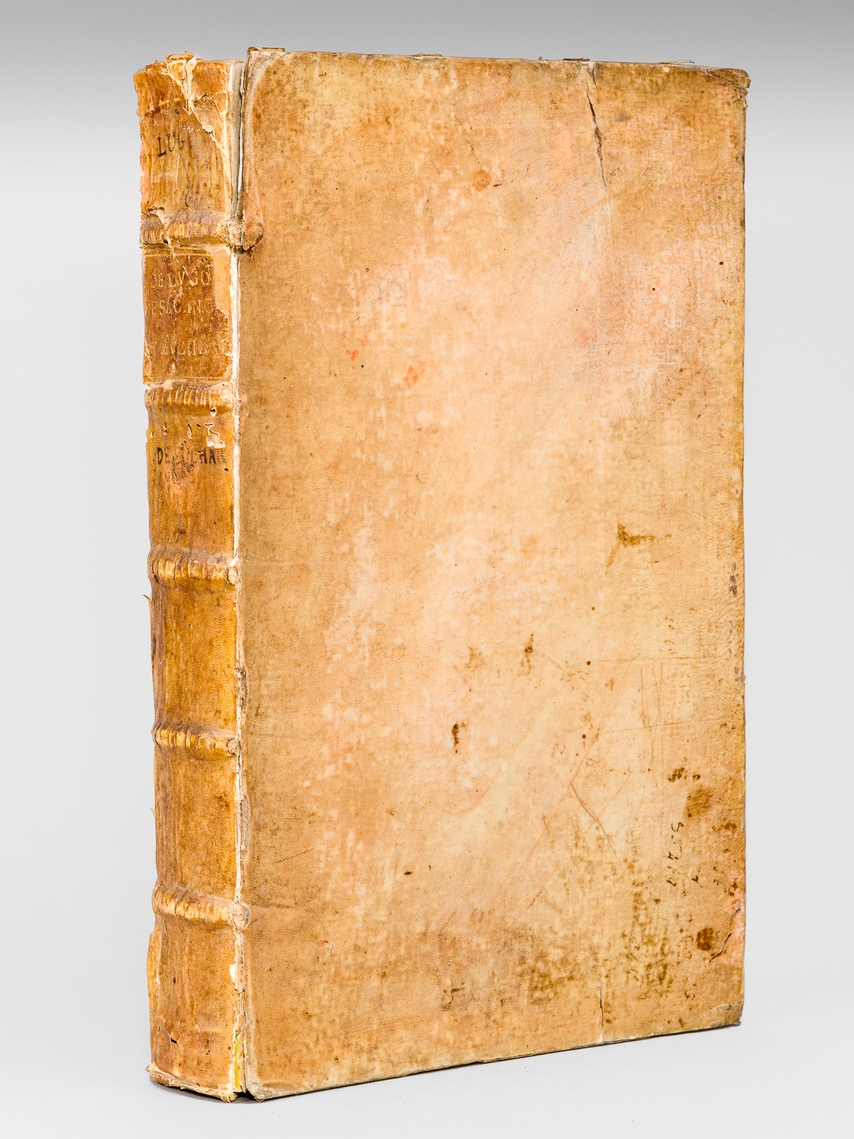 photo n°11 : R.P. Ioannis de Lugo Hispalensis, è Societate Iesu, in Collegio Romano eiusdem Societ. olim Theologiae Professoris, nunc S.R.E. Cardinalis, Disputationes Scholasticae, et Morales, De Sacramentis in Genere, De Venerabili Eucharistiae Sacramento, De