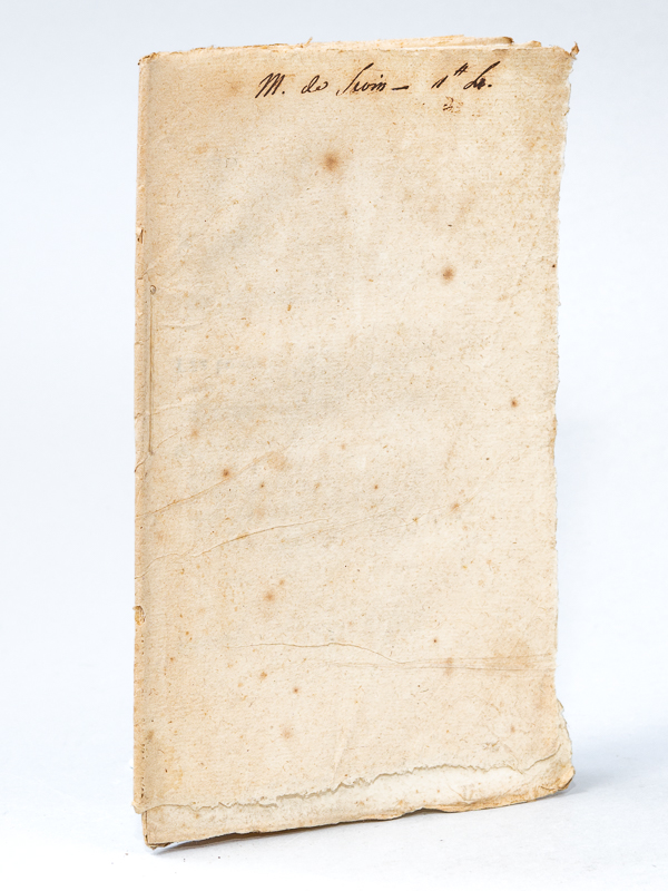 photo n°10 : Lettre d'un Patriote connu à un Ancien Magistrat, sur les Projets de l'Edit, concernant ceux qui ne professent pas la Religion Catholique en France : Ou l'on démontre, d'après les principes reçus autant en législation ci