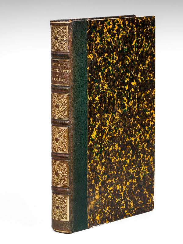photo n°11 : Lettres d'Auguste Comte à M. Valat, Professeur de Mathématiques, Ancien recteur de l'Académie de Rhodez