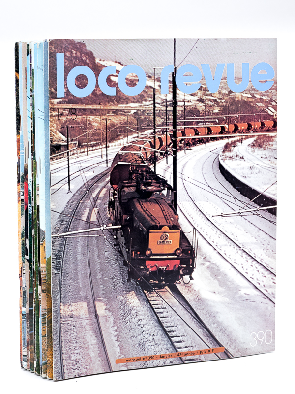 photo n°20 : Loco Revue - Pour les modélistes et amateurs de chemins de fer, Année 1978 complète (11 numéros) : n° 390, 391, 392, 393, 394, 395, 396, 397, 398, 399, 400