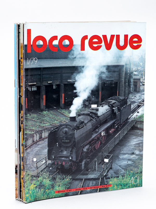 photo n°15 : Loco Revue - Pour les modélistes et amateurs de chemins de fer, Année 1979, premier semstre (6 numéros sur 6) : n° 401, 402, 403, 404, 405, 406