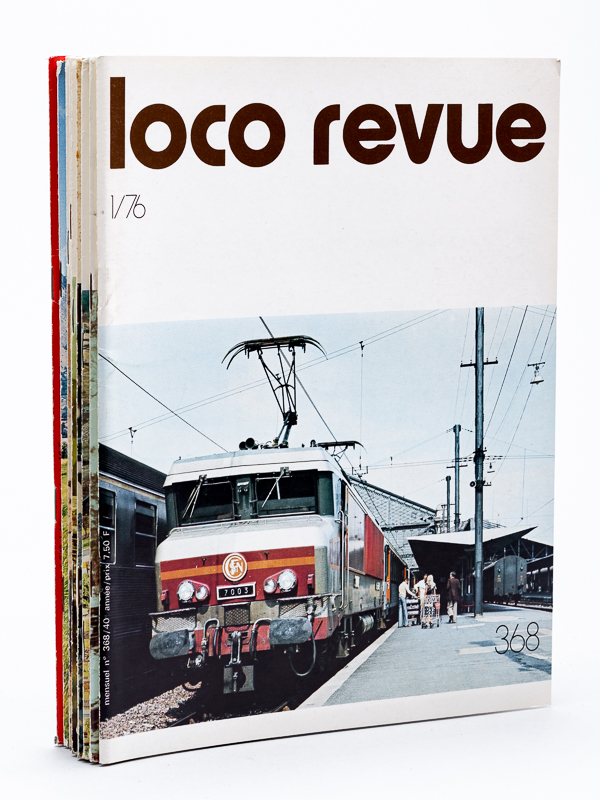 photo n°17 : Loco-Revue - La revue des modélistes et des amateurs de chemins de fer, Année 1976 (9  numéros sur 11) : n° 368, 369, 370, 371, 373, 375, 376, 378