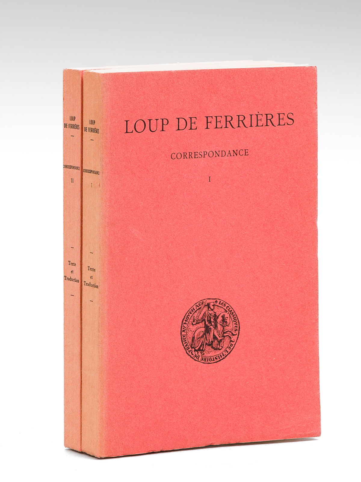 photo n°7 : Loup de Ferrières : Correspondance (2 Tomes - Complet) Tome I : 829-847 ; Tome II : 847-862