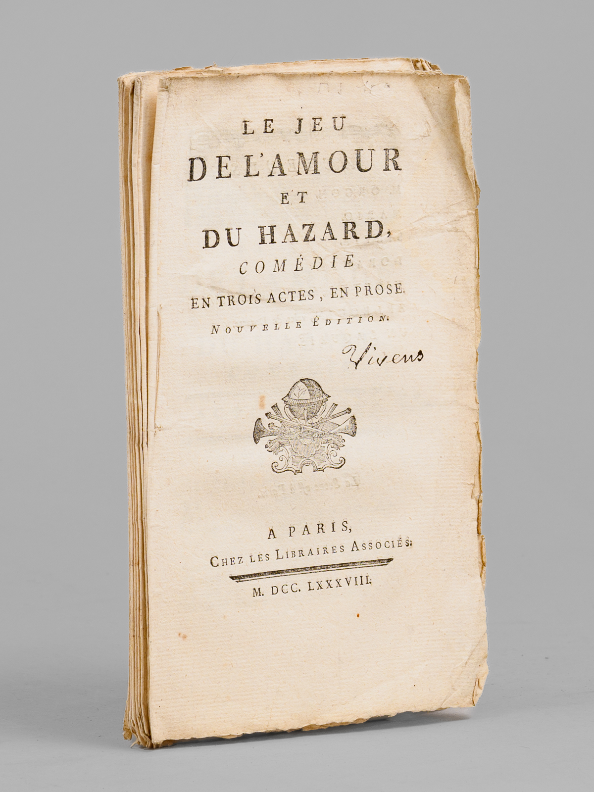 photo n&deg;9 : Le Jeu de l'amour et du hasard, com&eacute;die en trois actes, en prose
