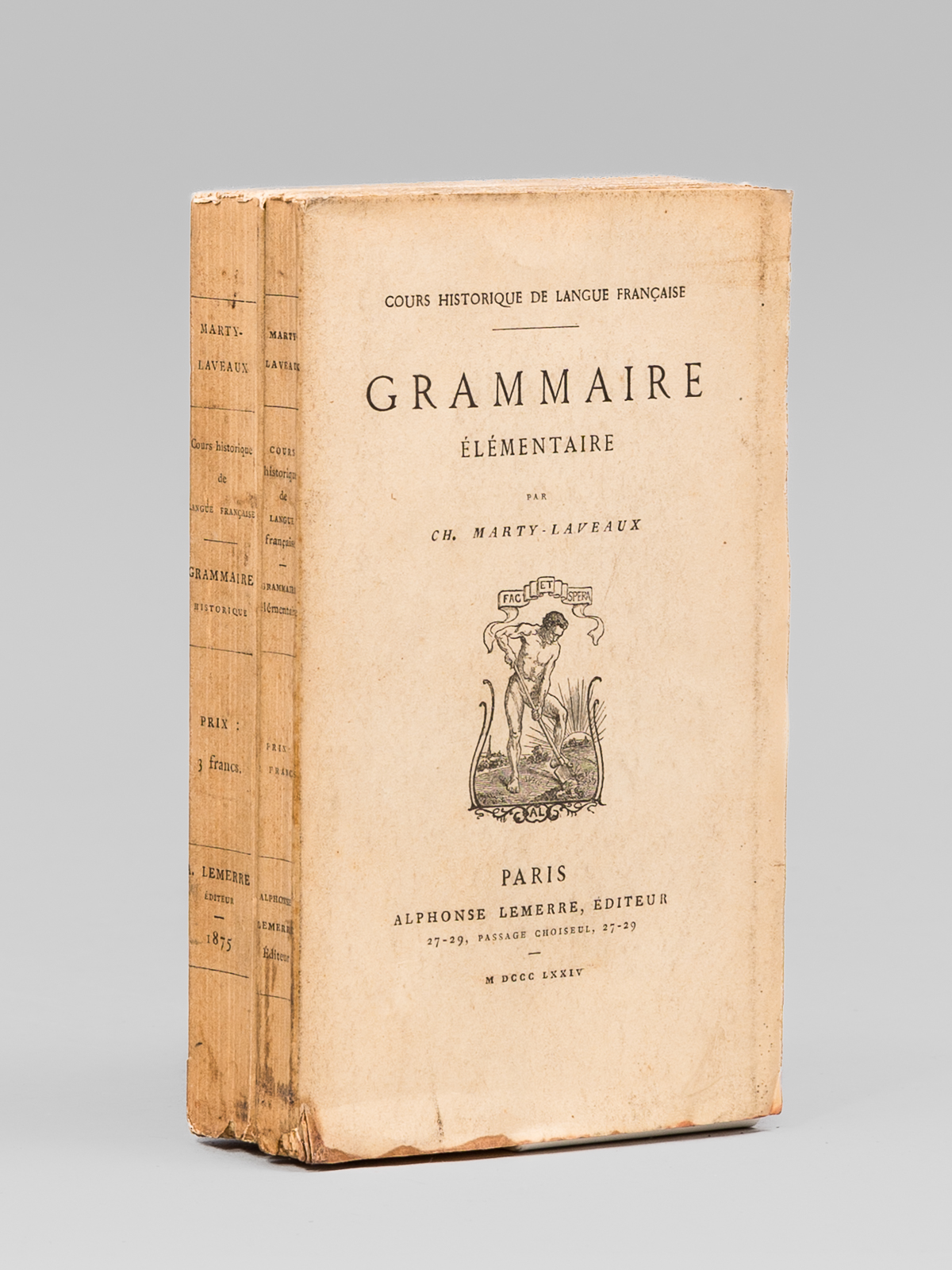 photo n°11 : Cours Historique de langue française. Grammaire Elémentaire [ On joint : ] Grammaire Historique