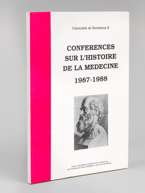 photo n°7 : Conférences sur l'Histoire de la Médecine 1987-1988. Université de Bordeaux II