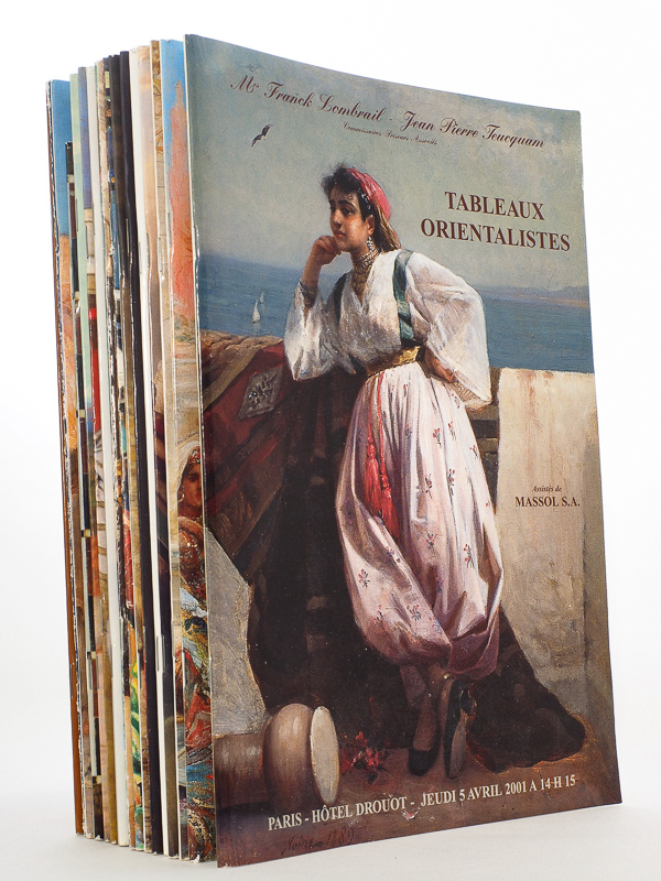 photo n°12 : [ Lot de 17 catalogues d'orientalisme, Hôtel Drouot, années 2001 à 2008 ] Tableaux orientalistes dont Atelier Charles Lallemand, Atelier Louis-John Endres, 5 avril 2001 ; Orientalisme, 19 novembre 2001 ; id., 8 avril 2002 ; id. 23 octo