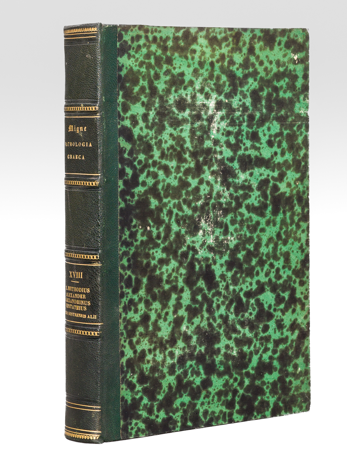 photo n°13 : S.P.N. Methodi, Episcopi et Martyris, Opera Omnia. Accedunt S. Petri et S. Alexandri, Alexandrinorum praesulum, S. Eustathii Antiocheni Episcopi et Confessoris, Titi Bostrensis, Theodori Heracleensis, Alexandri Lycopolitani, Scripta quae supersunt (1 Tome
