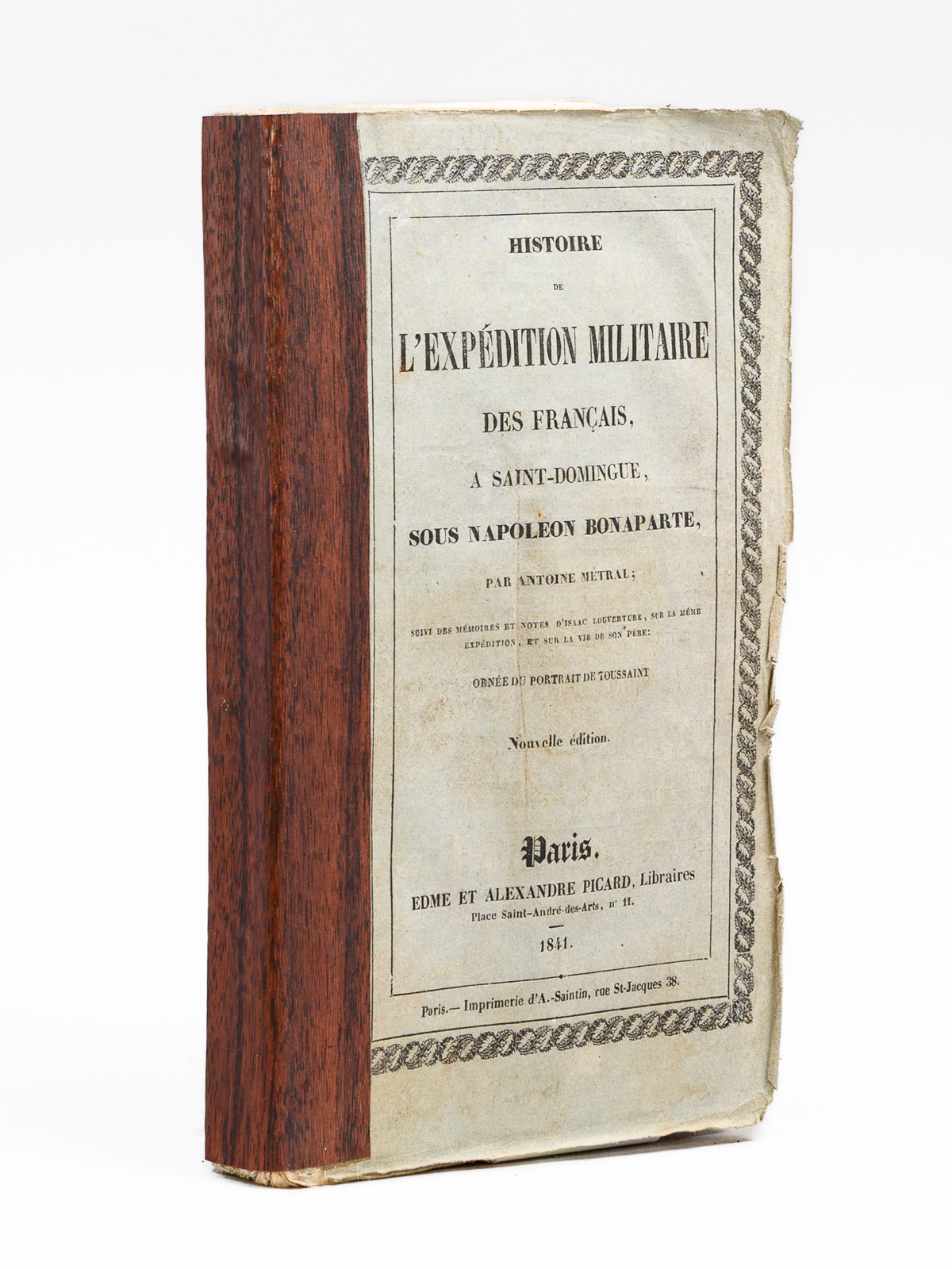 photo n&deg;11 : Histoire de l'exp&eacute;dition des Fran&ccedil;ais, &agrave; Saint-Domingue, sous le consulat de Napol&eacute;on Bonaparte ; suivie des m&eacute;moires et notes d'Isaac Louverture, sur la m&ecirc;me exp&eacute;dition, et sur la vie de son p&egrave;re