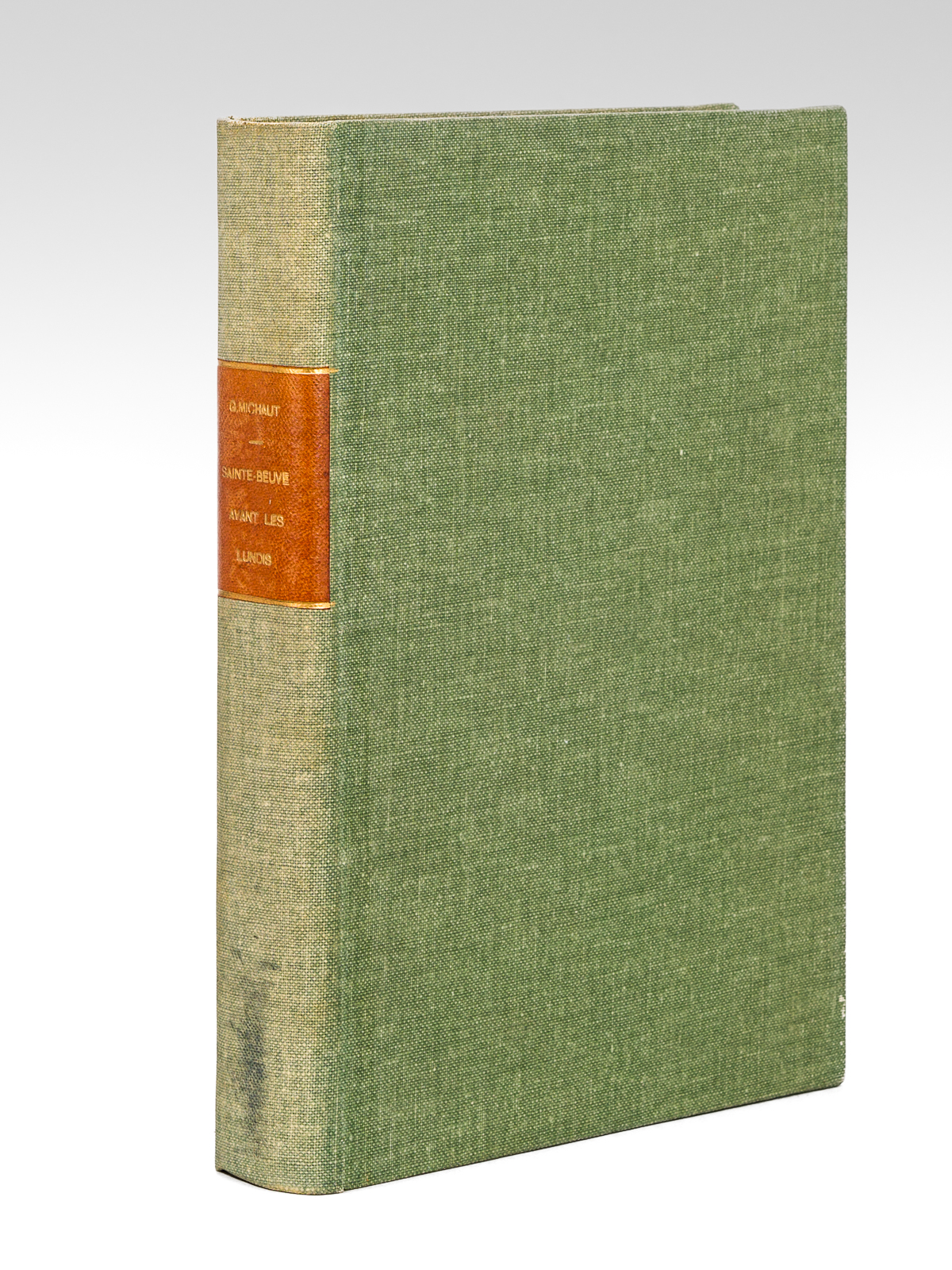 photo n°11 : Sainte-Beuve avant les 'Lundis'. Essai sur la formation de son esprit et de sa méthode critique. [ Edition originale - Livre dédicacé par l'auteur ]