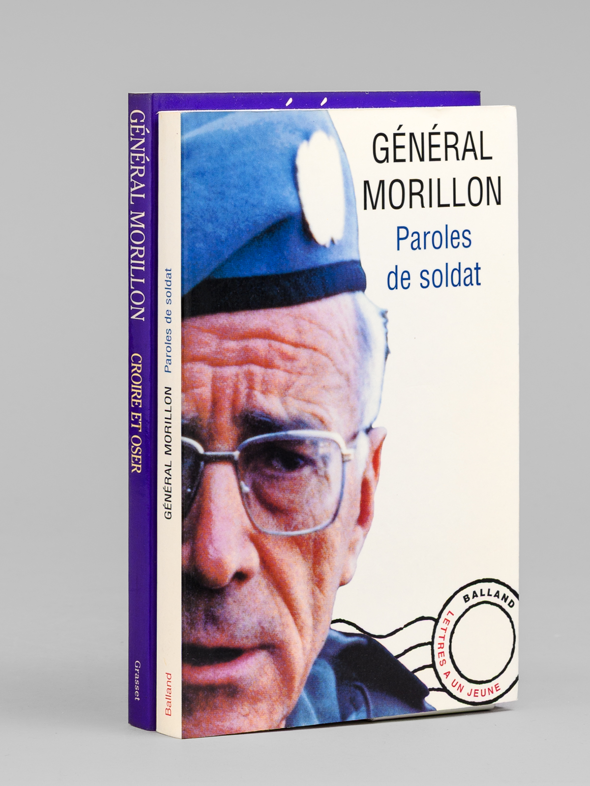 photo n&deg;10 : Croire et oser. Chronique de Sarajevo [ On joint : ] Paroles de soldat. Lettres &agrave; un jeune officier [ Livres d&eacute;dicac&eacute;s par l'auteur &agrave; Maurice Druon ]