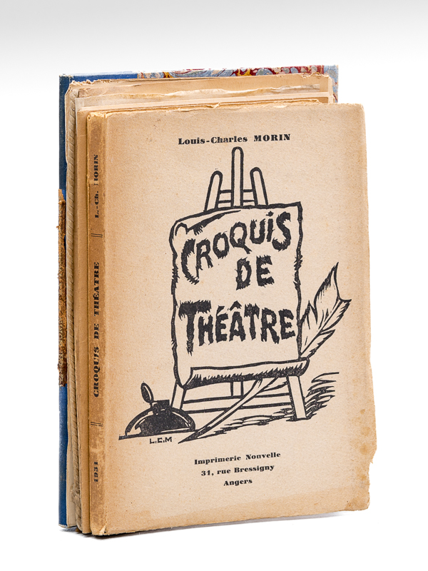 photo n°19 : [ Ensemble d'ouvrages, dessins originaux et poème manuscrit ] Poème autographe signé offert à Jacques Isolle, daté du 1er janvier 1946, avec un dessin original signé [ On joint : ] Pour vos deux ans [ Livre d&eacu