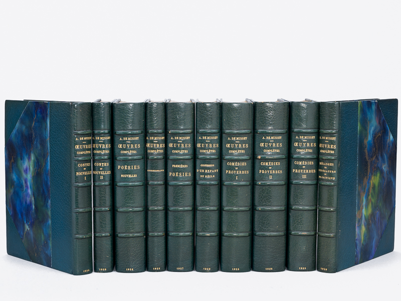 photo n°18 : Oeuvres complètes illustrées (10 Tomes - Complet ) Premières poésies ( 1828 - 1833 ) ; Poésies nouvelles ( 1833 - 1852 ) ; Contes et Nouvelles I ; Contes et Nouvelles II ; Mélanges de litérature et de criti