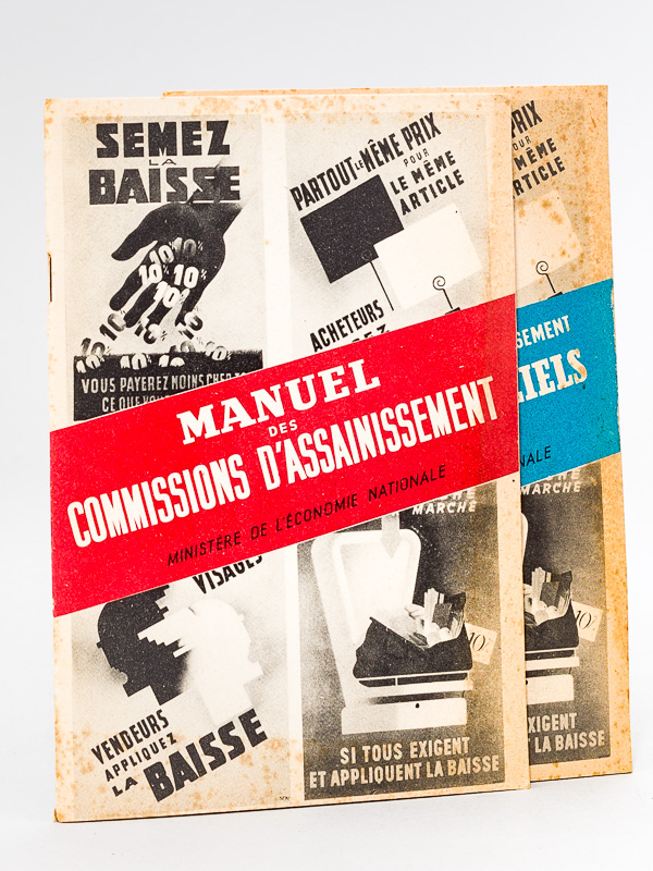 photo n°16 : Manuel des Commissions d'Assainissement. [ Avec : ] Liste des prix Officiels au 25 Mai 1947