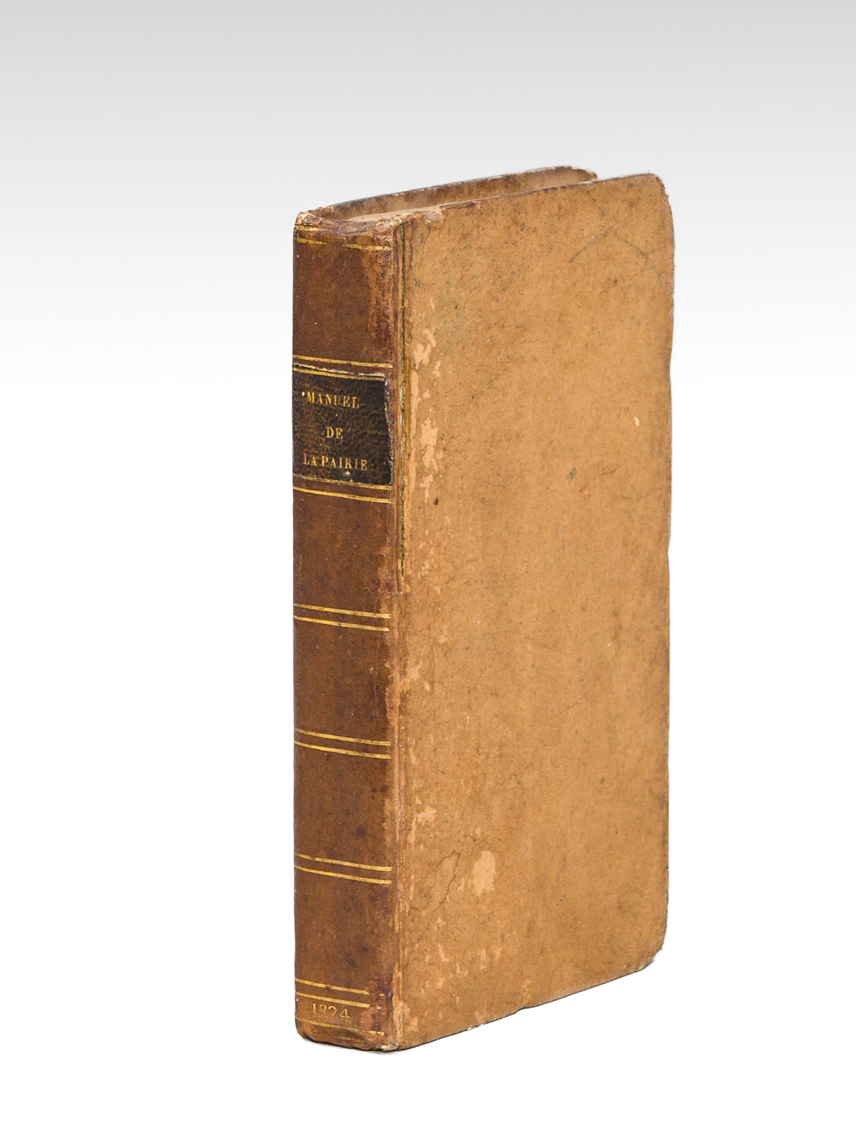 photo n°10 : Manuel de la Pairie, contenant la Charte constitutionnelle, les Ordonnances et Réglements relatifs à la Chambre des Pairs.