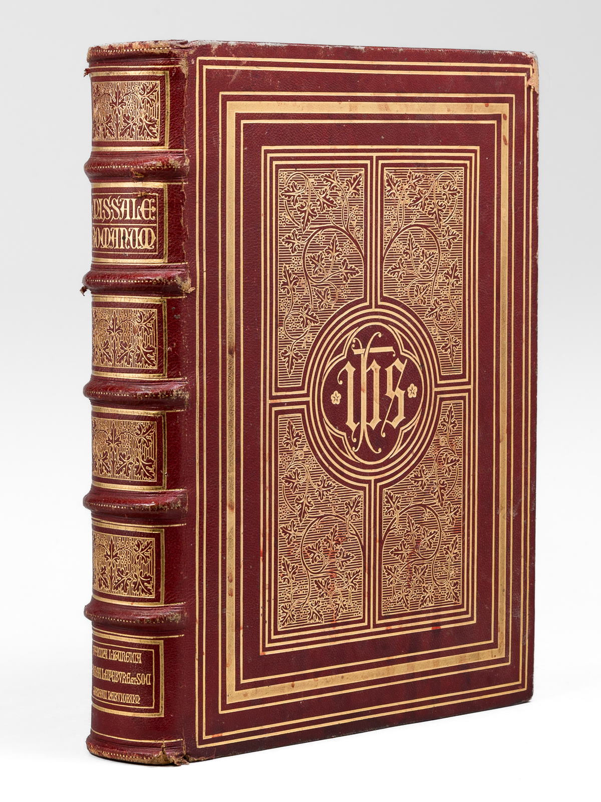 photo n&deg;12 : Missale Romanum. Ex decreto S.S. Concilii Tridentini restitutum, S. Pii V. Pontificis Maximi jussu editum, Clementis VIII. Urbani VIII. et Leonis XIII. auctoritate recognitum