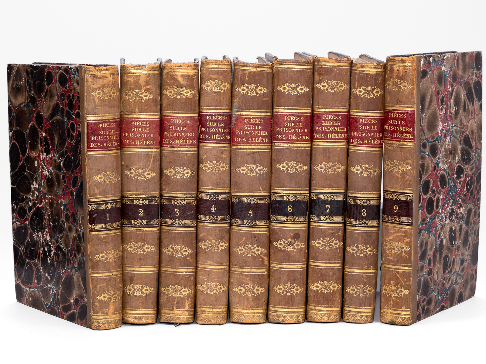 photo n°11 : Recueil de pièces authentiques sur le captif de Sainte-Hélène ; de Mémoires et Documens écrits ou dictés par l'Empereur Napoléon (9 Tomes) Tome 1 : Documents et Lettres ; Tome 2 : Lettres de Warden ; Tome 3