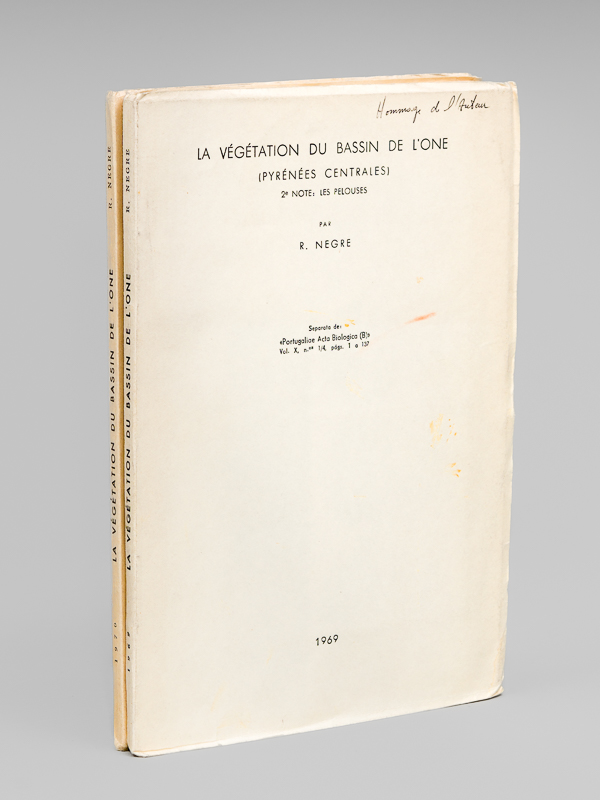 photo n°8 : La Végétation du Bassin de l'One (Pyrénées Centrales) (2e Note et 3e Note ) [ Livres dédicacés par l'auteur ] 2e Notes : Les Pelouses ; 3e Note : Les Landes