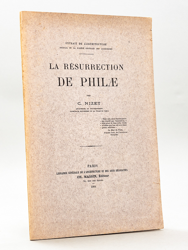 photo n°11 : La Résurrection de Philae [ Livre dédicacé par l'auteur ]