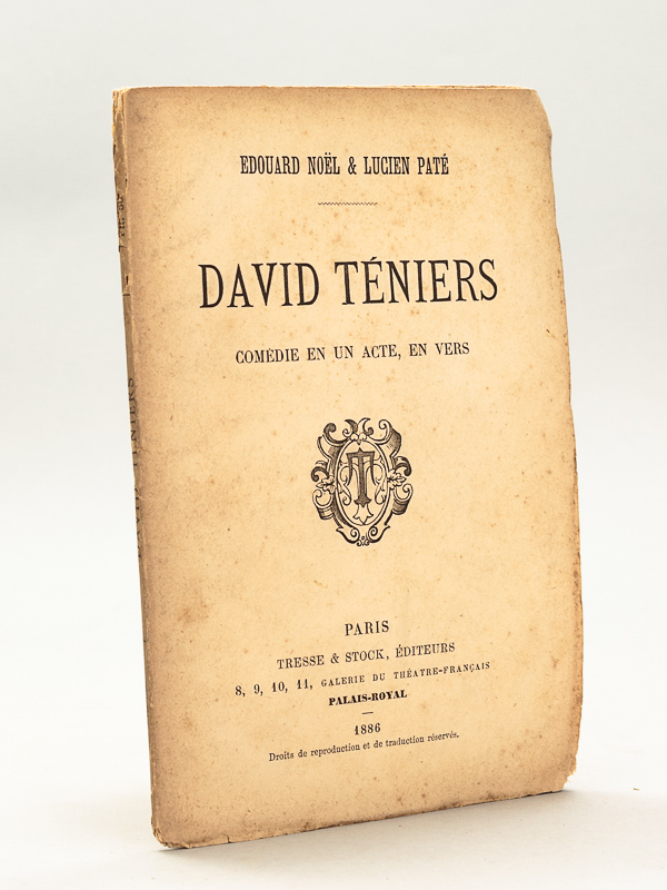 photo n°7 : David Téniers. Comédie en un acte, en vers. Représentée pour la première fois, sur le théâtre de l'Odéon, le 1er mars 1886