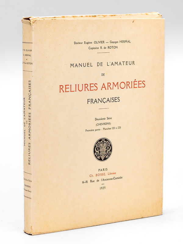 photo n°9 : Manuel de l'Amateur de Reliures Armoriées Françaises. Deuxième Série (Chevrons). Première partie : Planches 120 à 228