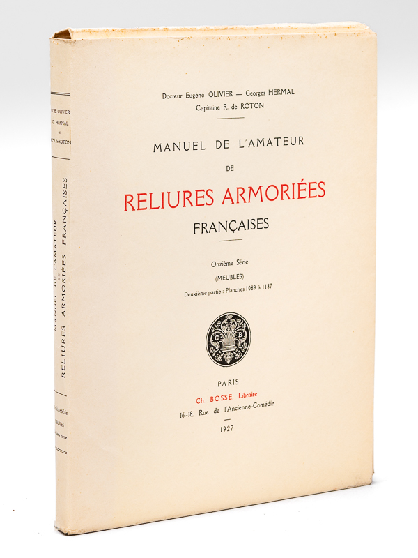 photo n°8 : Manuel de l'Amateur de Reliures Armoriées Françaises. Onzième Série (Meubles) Deuxième Partie : Planches 1089 à 1187