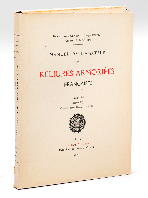 photo n°8 : Manuel de l'Amateur de Reliures Armoriées Françaises. Treizième Série (Meubles) Quatrième Partie : Planches 1284 à 1383