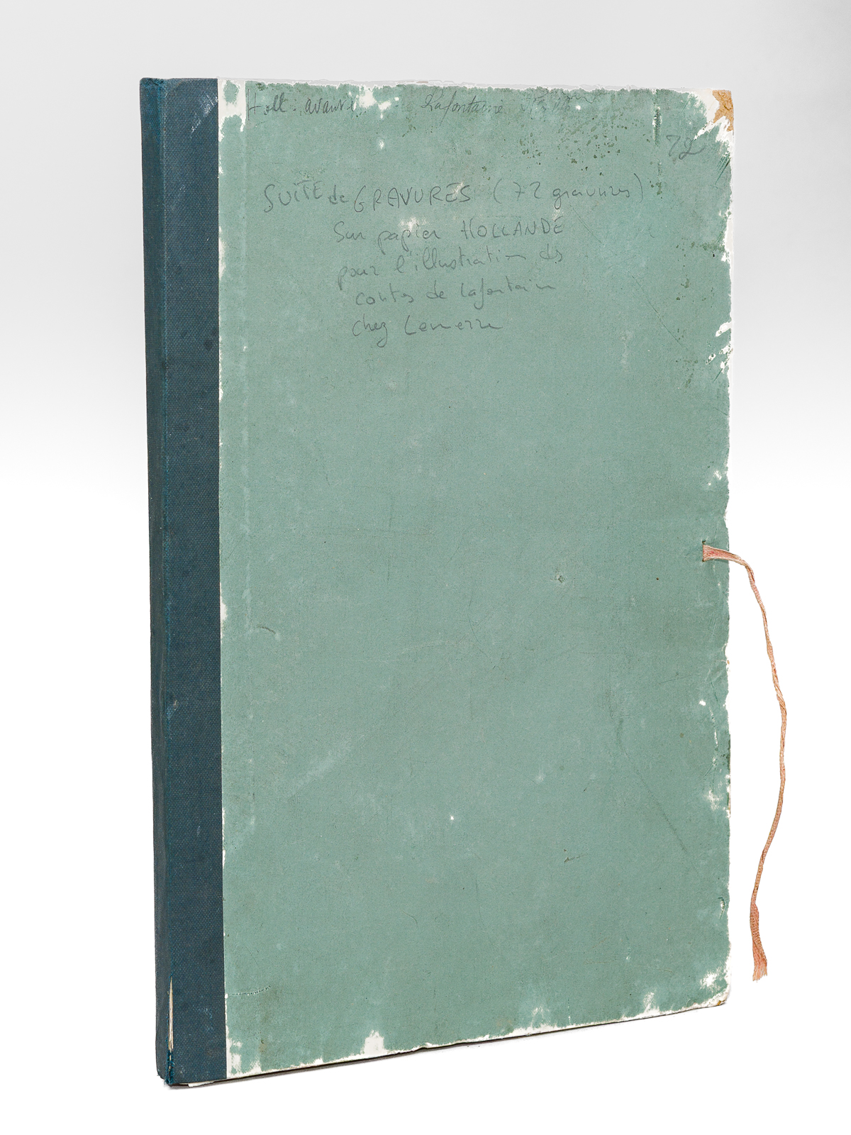 photo n°11 : Suite de 72 eaux-fortes d'après Oudry, gravées à l'eau-forte par Courtry, Greux, Lemaire, Le Rat, Martinez, Monziès, Rousselle [ Tirage avant la lettre sur grand papier de hollande ] [ Fables de La Fontaine ]