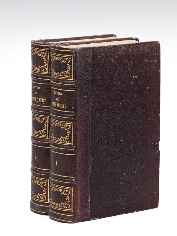 photo n°12 : Oeuvres de l'Abbé Fleury (2 Tomes - Complet) Précédées d'un Essai sur sa vie et ses ouvrages [ Contient : ] Traité du Choix et de la Méthode des Etudes - Mémoire pour les Etudes des Missions orientales - Mo