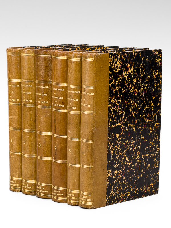 photo n°11 : Oeuvres du R.P. Henri-Dominique Lacordaire de l'ordre des Frères Prêcheurs (6 Tomes - Complet) Tome I : Vie de Saint Dominique précédée du Mémoire pour le rétablissement en France de l'ordre des Frère