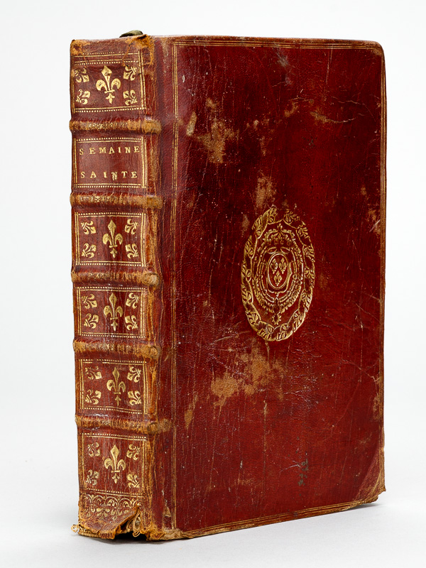 photo n°15 : Office de la Semaine Sainte, latin et François, à l'usage de Rome et de Paris ; avec l'explication des Cérémonies de l'Eglise, & quelques prières tirées de l'Ecriture, pour la Confession & la Communion, & sur les