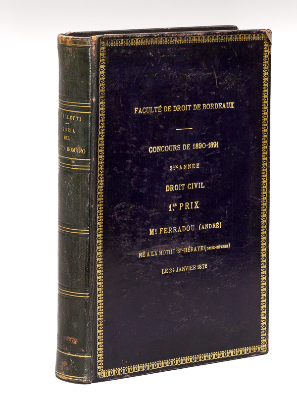 photo n°11 : Storia del Diritto Romano. Manuale ad uso delle scuole