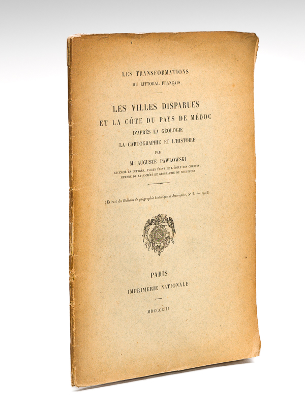 photo n°8 : Les villes disparues et la côte du Pays de Médoc d'après la géologie, la cartographie et l'histoire. Les Transformations du littoral français [ Edition originale ]